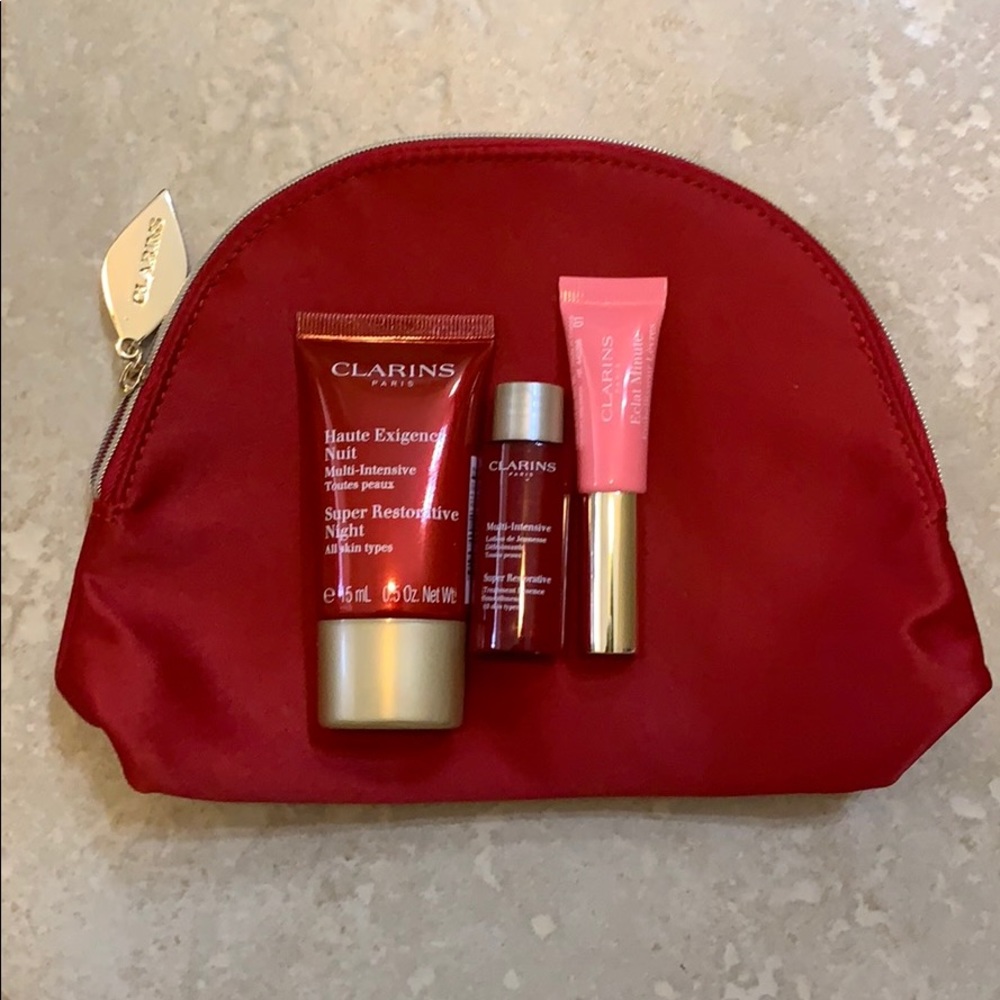 Sold****Clarins Super Restorative Night Cream Set